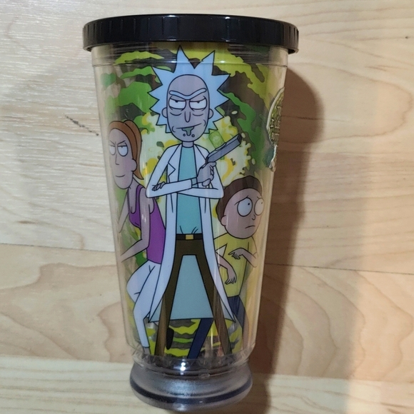Rick and morty Kitchen Rick And Morty Lightup Tumbler Without Straw